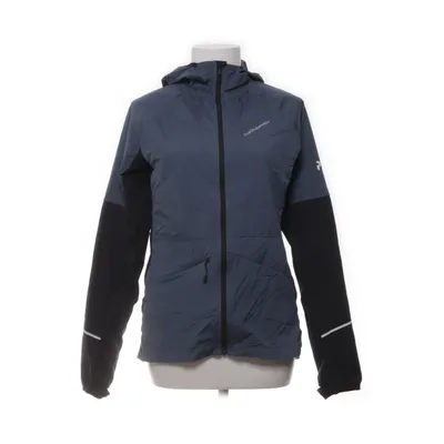 Trainingsjack (Zwart, Blauw) van Peak Performance Polyamide, Elastaan