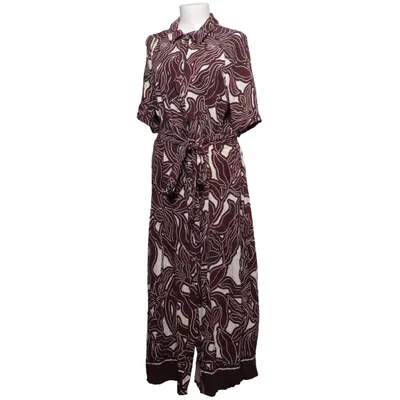 Skjortklänning (Brun, Vit, Flerfärgad) från H&M Viskos