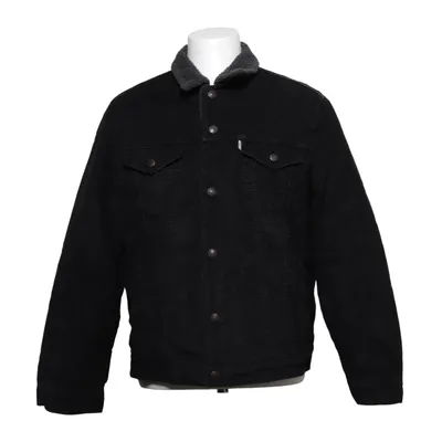 Fodrad jeansjacka (Svart) från Levi Strauss & Co Bomull, Elastan, Polyester