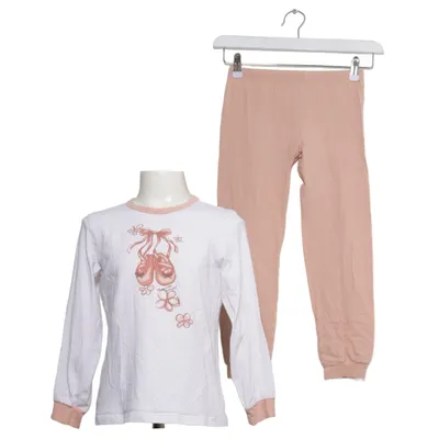 Pajamas (White, Pink) from Schöller Cotton, Elastane
