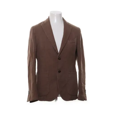 Kavaj (Brun) från L.B.M. 1911 Bomull, Linne, Polyester