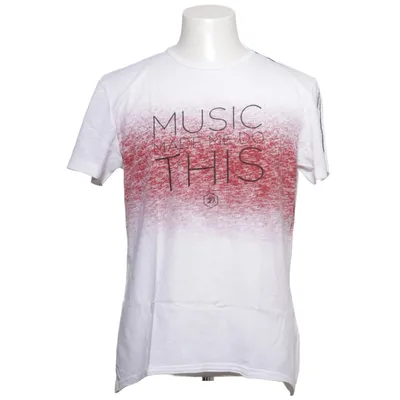 T-shirt (Wit, Rood) van Tom Tailor Denim Katoen
