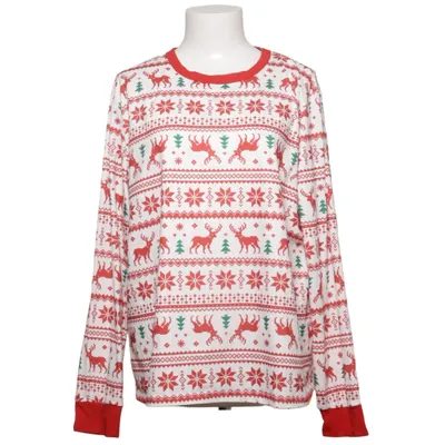 Langarmshirt (Weiß, Rot, Grün) von PatPat Elasthan, Polyester