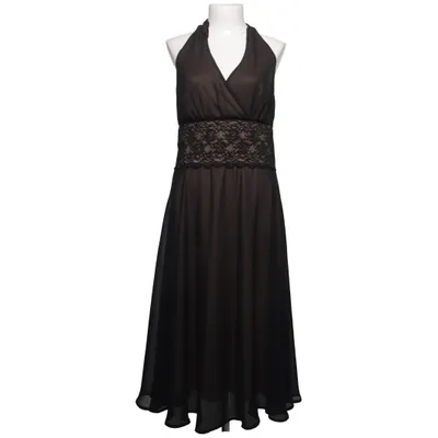 Neckholderkleid (Schwarz, Beige) von Connected Apparel Elasthan, Polyester