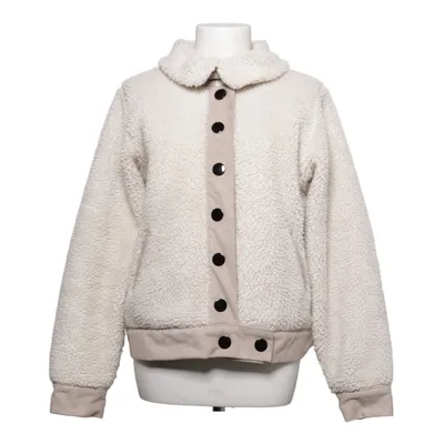 Shearlingjakke (Beige) fra Zara Knitwear Akryl, Polyester