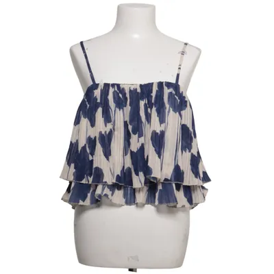 Crop top (Blå, Beige) från Lumina Polyester