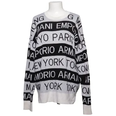 Trui (Zwart, Wit, Grijs) van Emporio Armani Acryl, Elastaan, Polyamide, Viscose, Wol