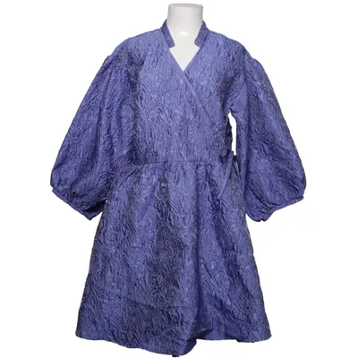 Wrap dress (Blue) from Noella Polyester