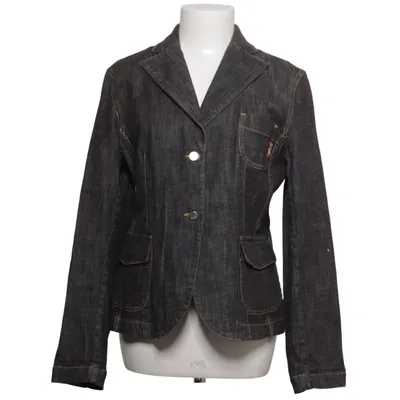 Veste en jean (Noir) de Marc Aurel Coton, Élasthane