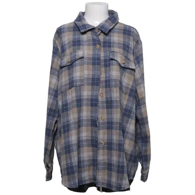 Flannel shirt (Blue, Beige) from Cassiopeia Polyester