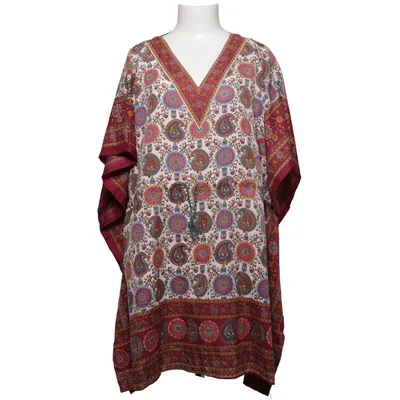 Kaftan (White, Multicolored) from Lustre