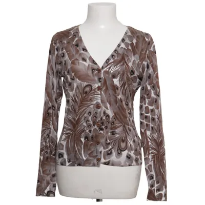 Cardigan (Brown, White, Gray) from Anna Scott Cotton, Modal