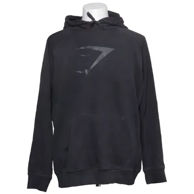 Huvtröja (Svart) från Gymshark Bomull, Polyester