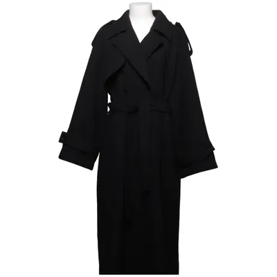 Mantel (Schwarz) von Modström Recyceltes Polyester, Wolle