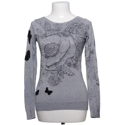 Sweater (Grå) fra Desigual Bomuld, Polyamid, Polyester
