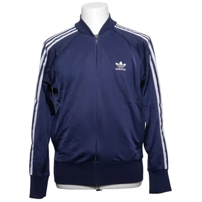 Träningsjacka (Blå, Vit) från Adidas Polyamid, Polyester