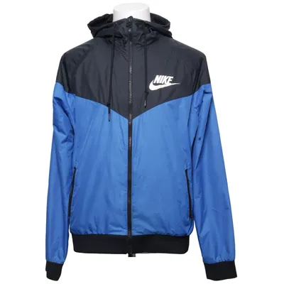 Träningsjacka (Blå, Svart) från Nike Nylon, Polyester