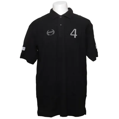Polo shirt (Black) from Hitachi Cotton