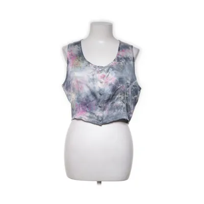 Crop top (Blå, Flerfarvet) fra Tone Barker Silk