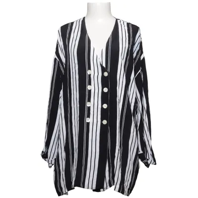 Blouse (Black, White) from Anna Modeller