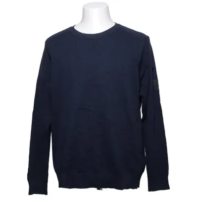 Sweater (Blue) from Wolsey Cotton, Merino wool