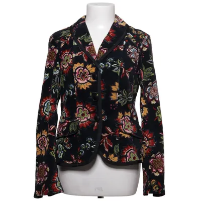 Kavaj (Svart, Flerfärgad) från Prêt à Porter Bomull, Elastan, Polyester