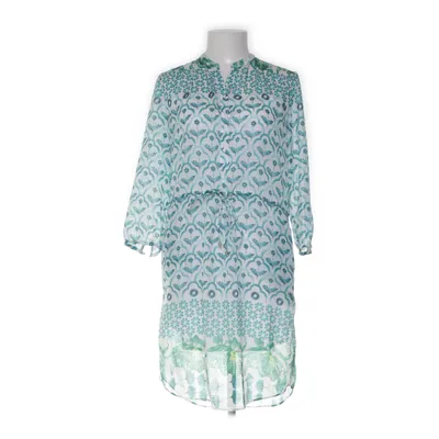 Långklänning (Vit, Grön, Blå) från Etcetera Bomull, Polyester