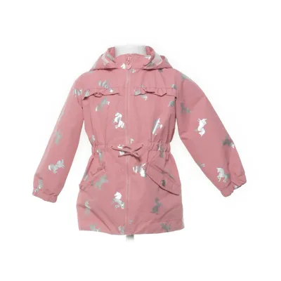 Parka (Pink, Multicolored) from Dopo Dopo Cotton, Polyester