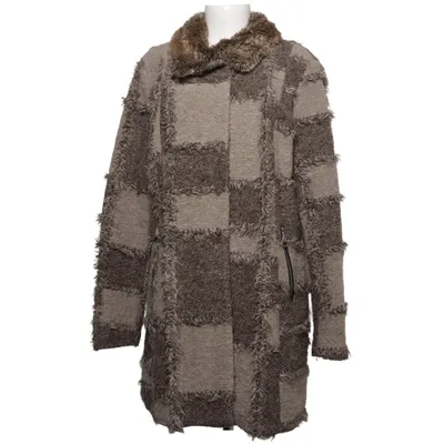 Jas (Bruin, Grijs) van Heimatliebe Acryl, Polyester, Wol