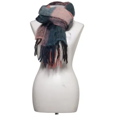Halsduk (Blå, Rosa, Flerfärgad) från Holzweiler Alpackaull, Mohair, Polyamid