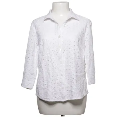 Bluse (Weiß) von Christopher & Banks Baumwolle