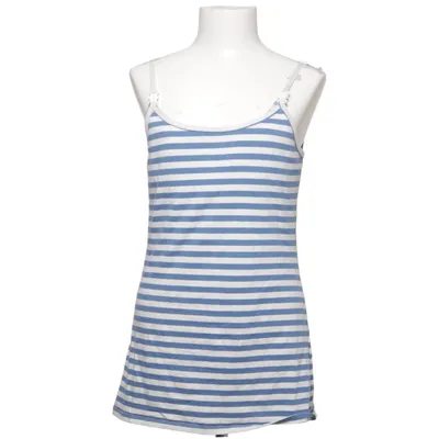 Nursing tank top (Blue, White) from Milker Elastane, Organic cotton