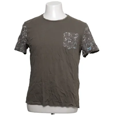 T-shirt (Groen, Wit) van Zara Man Katoen