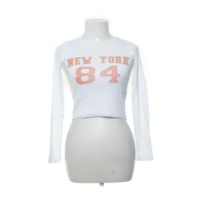 Crop top (Hvid, Orange) fra Subdued