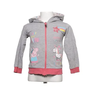 Hoodie (Gray, Pink, Multicolored) from Peppa Pig Cotton, Elastane, Polyester