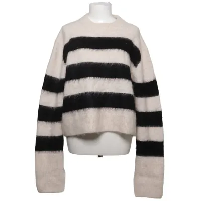 Tröja (Beige, Svart) från H&M Trend Elastan, Mohair, Polyester, Ull