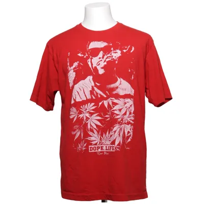 T-shirt (Rød) fra Raw Blue Bomuld, Polyester