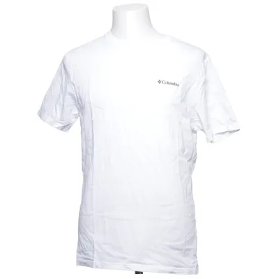 T-shirt (Wit) van Columbia Elastaan, Organisch katoen