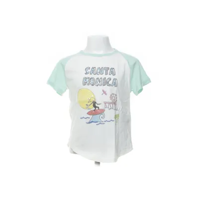 T-shirt (Grön, Vit, Flerfärgad) från Zara Girls Elastan, Linne, Polyester