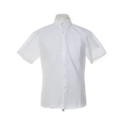 Short sleeve shirt (White) from The Shirt Factory Cotton