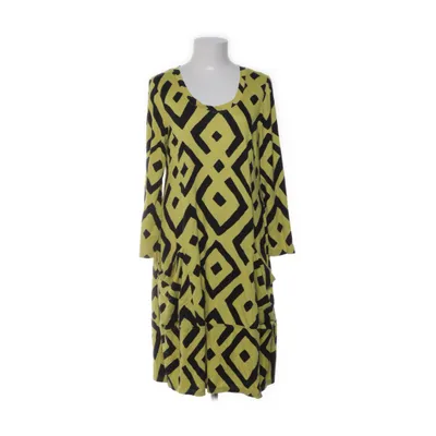 Klänning (Gul, Svart) från Baldino Elastan, Viskos