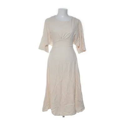 Dress (Beige) from Pixie Market Linen, Viscose