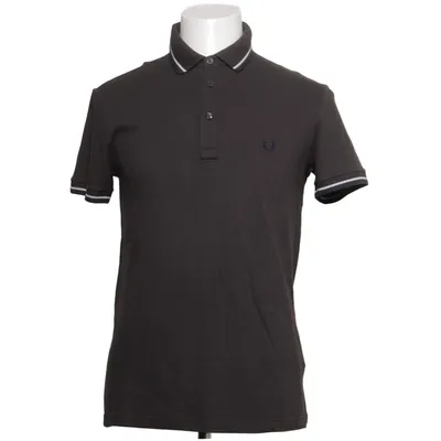 Polotrøje (Grå) fra Fred Perry Bomuld, Elastan