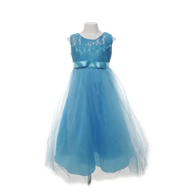Avondjurk (Blauw) van Ai Meng Baby Polyester, Katoen, Viscose, Polyamide
