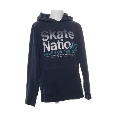 Huvtröja (Blå) från Skate Nation Bomull, Polyester