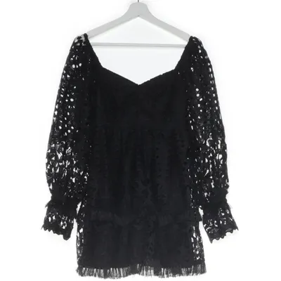 Cocktailjurk (Zwart) van Uterqüe Polyester