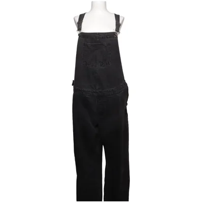 Hängselbyxor (Svart) från ASOS Denim Bomull