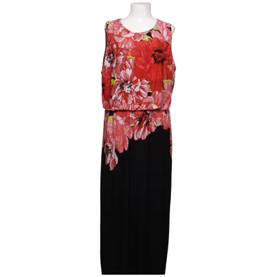 Maxi jurk (Zwart, Rood, Meerkleurig) van Collection Debenhams Elastaan, Polyester