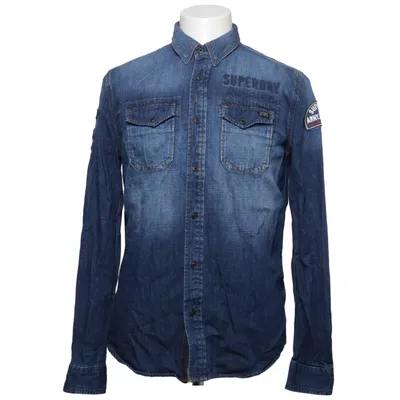Chemise en jean (Bleu) de Superdry Vintage Coton