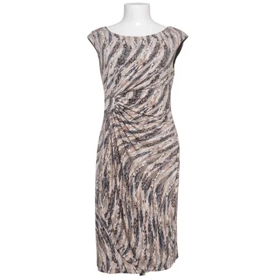 Klänning (Beige, Svart) från Dressbarn Elastan, Polyester